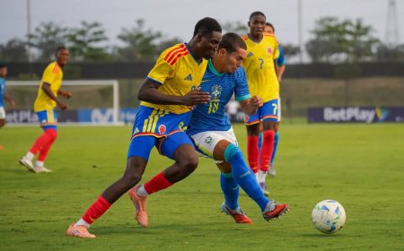 Brazil held by Colombia in final U17 warm-up before tournament