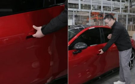 雷军：新一代小米SU7内置机械结构 可电动也可以机械打开