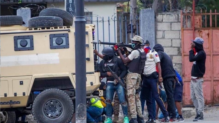 State Department issues security alert amid 'heavy gunfire' near US Embassy in Haiti