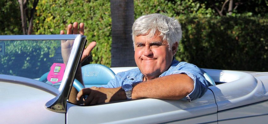 75-Year-Old Jay Leno Puts On His Mechanic Hat In Studio City