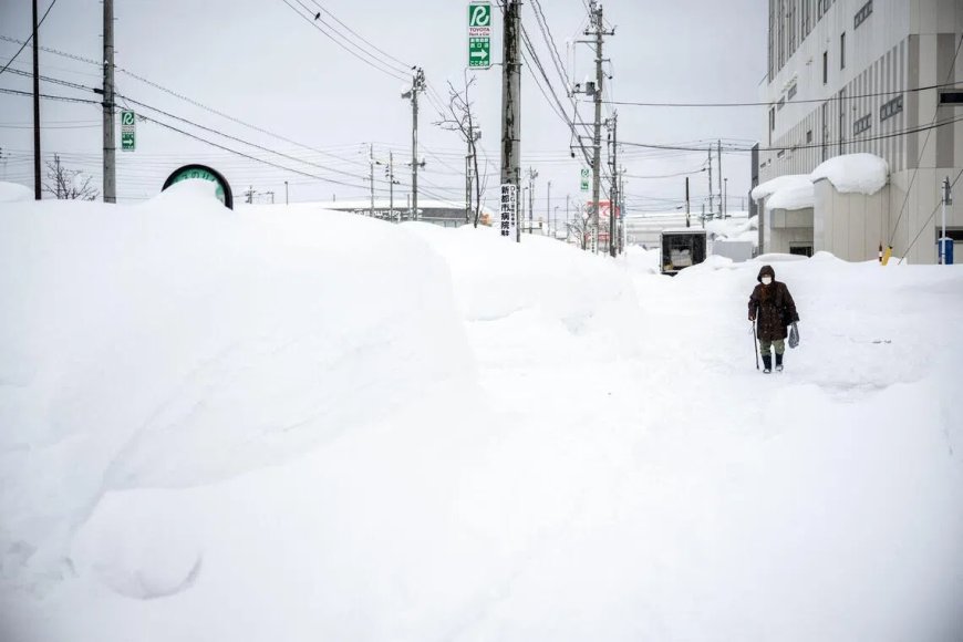 异常强降雪袭日 已致30人死亡