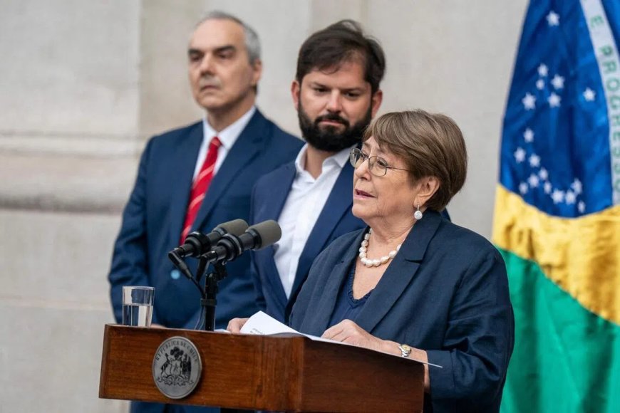 智利前总统巴切莱特角逐下一任联合国秘书长