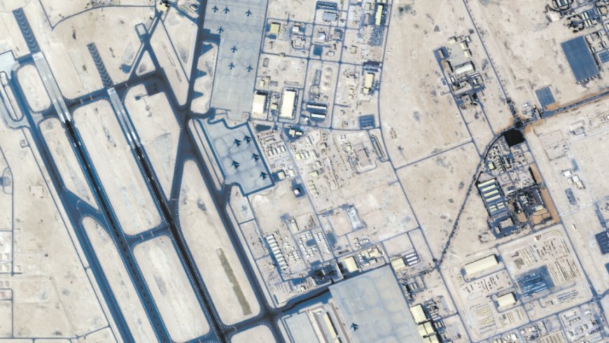 卫星影像显示 美明显加大伊朗周边军力调动