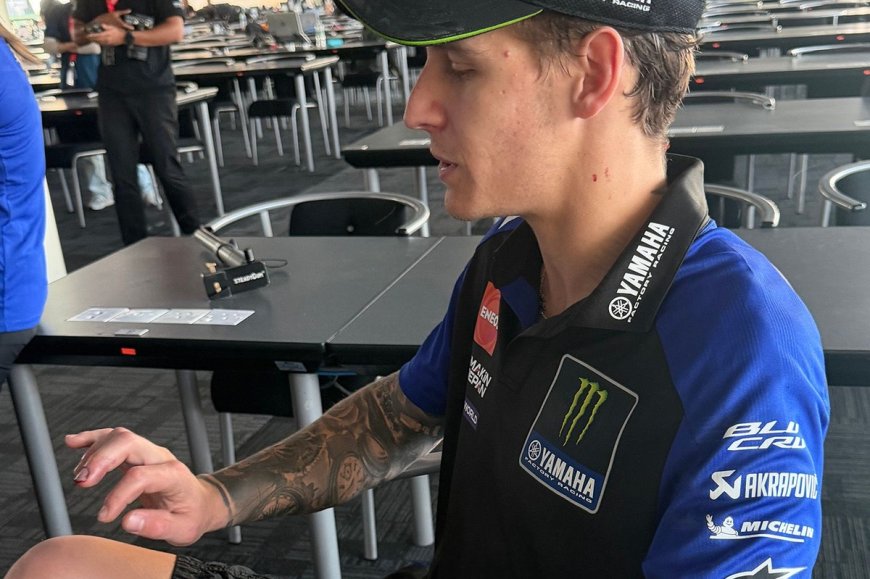 Fabio Quartararo to return home after breaking finger in Sepang MotoGP test