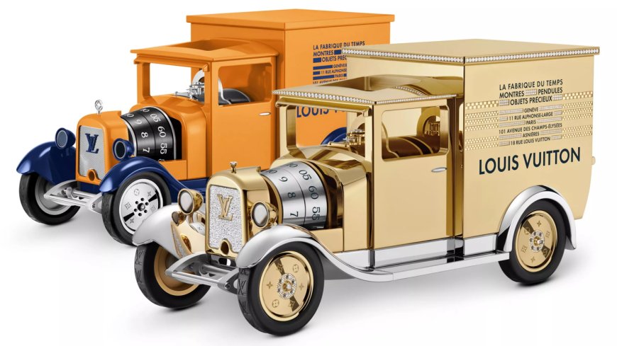 全球限 15 台：路易威登 LV 推出卡车座钟，镶嵌 1695 颗钻石、共 41.44 克拉