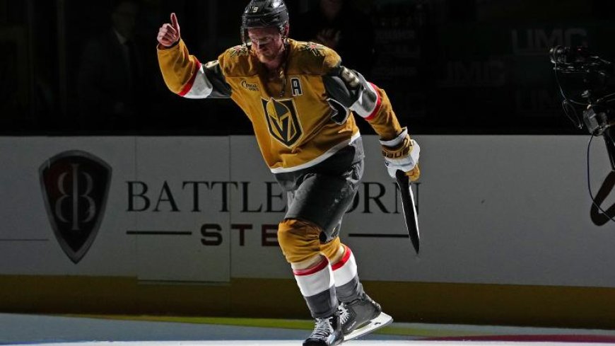 Check out Vegas Knights star Jack Eichel's pizza-themed fashion drop