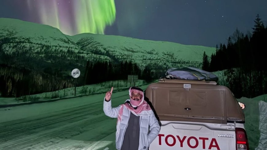 Man drives 5,600 miles, spends over $12K chasing lifelong dream of extreme journey