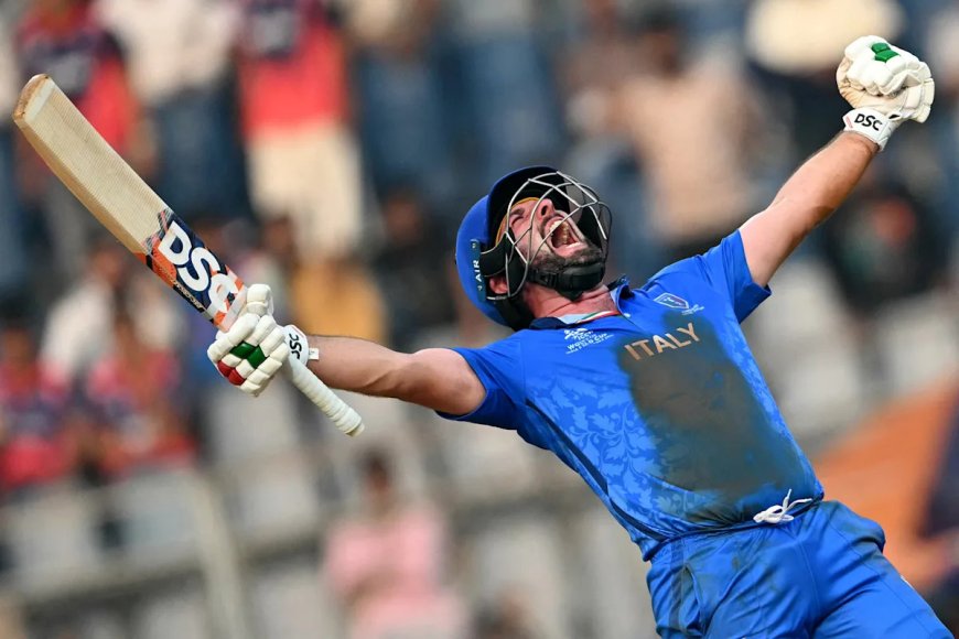 Italy stun Nepal for historic first T20 World Cup win