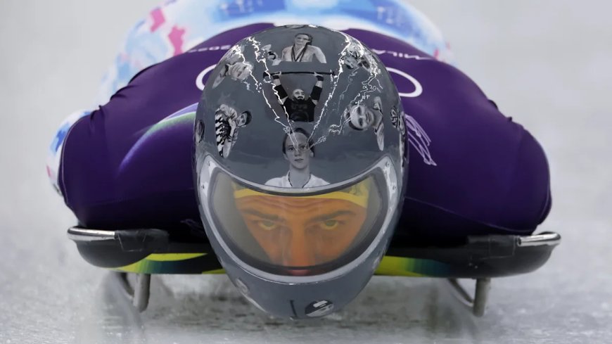Ukrainian Olympian barred from competition over war tribute helmet
