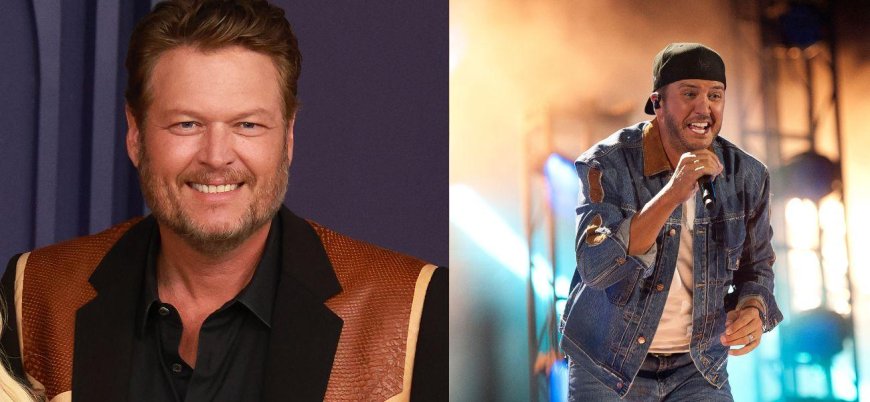 Fans React To Blake Shelton Sharing Shady Message About Luke Bryan's Alcohol Consumption