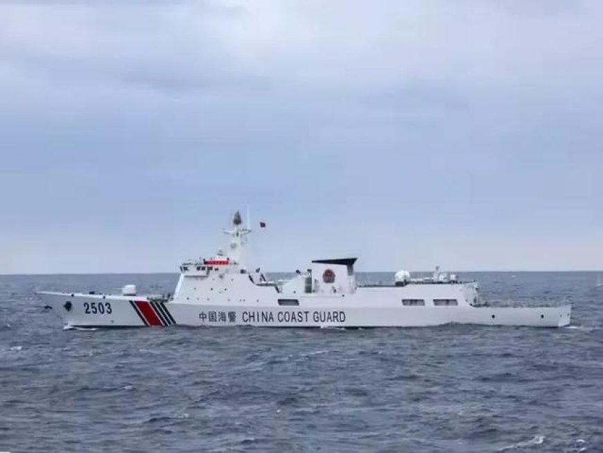 海警都用上052D了！5000吨海警舰亮剑钓鱼岛，未来能护航福建舰？