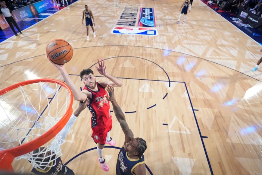 Chet Holmgren stays 'in the moment' during NBA All-Star Game debut