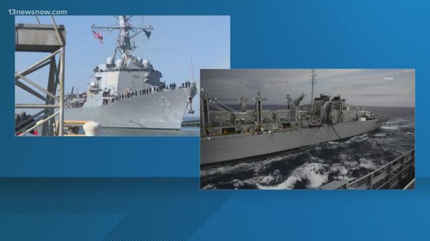 新年送礼：美国海军驱逐舰加勒比海撞补给舰，内有重大隐情？