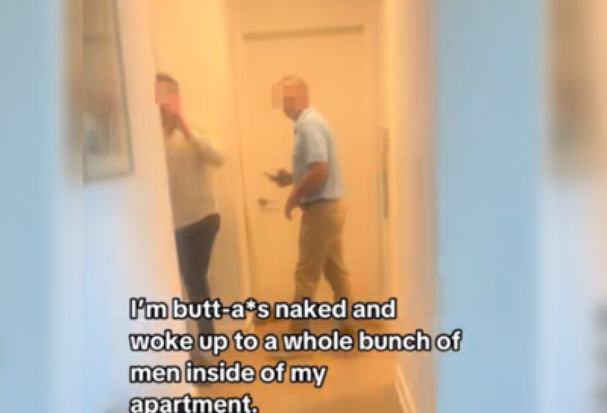 全裸在家休息「2裝修工突然闖進來」　女暴怒：為什麼可以開門