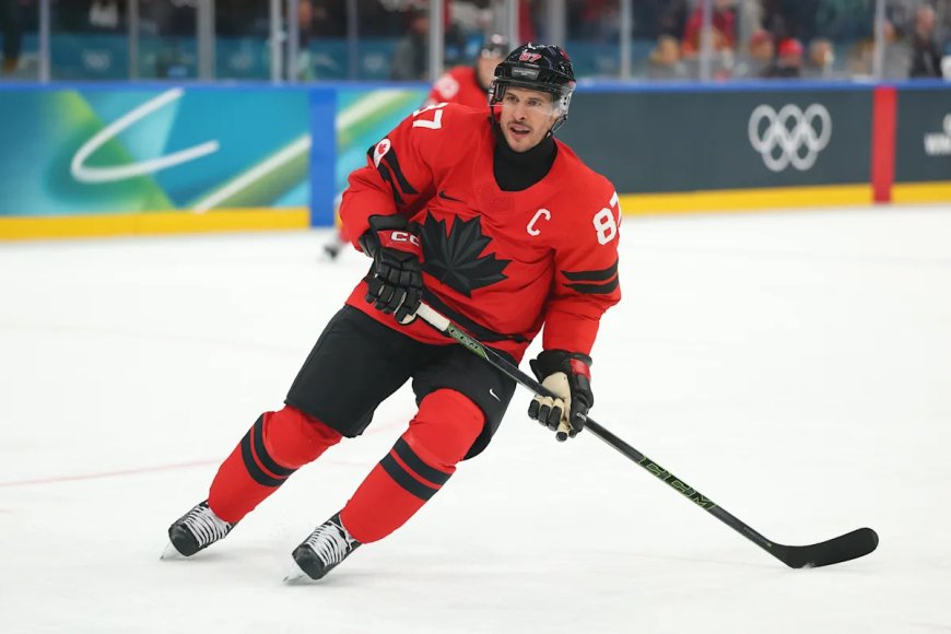 Sidney Crosby gives French goaltender birthday gift after Olympic win