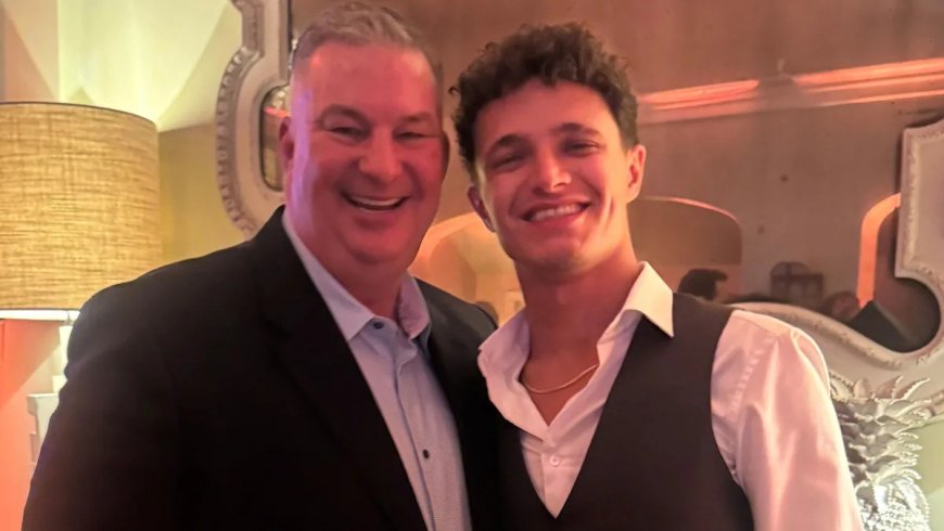 The thank-you gift Lando Norris left in hotel room