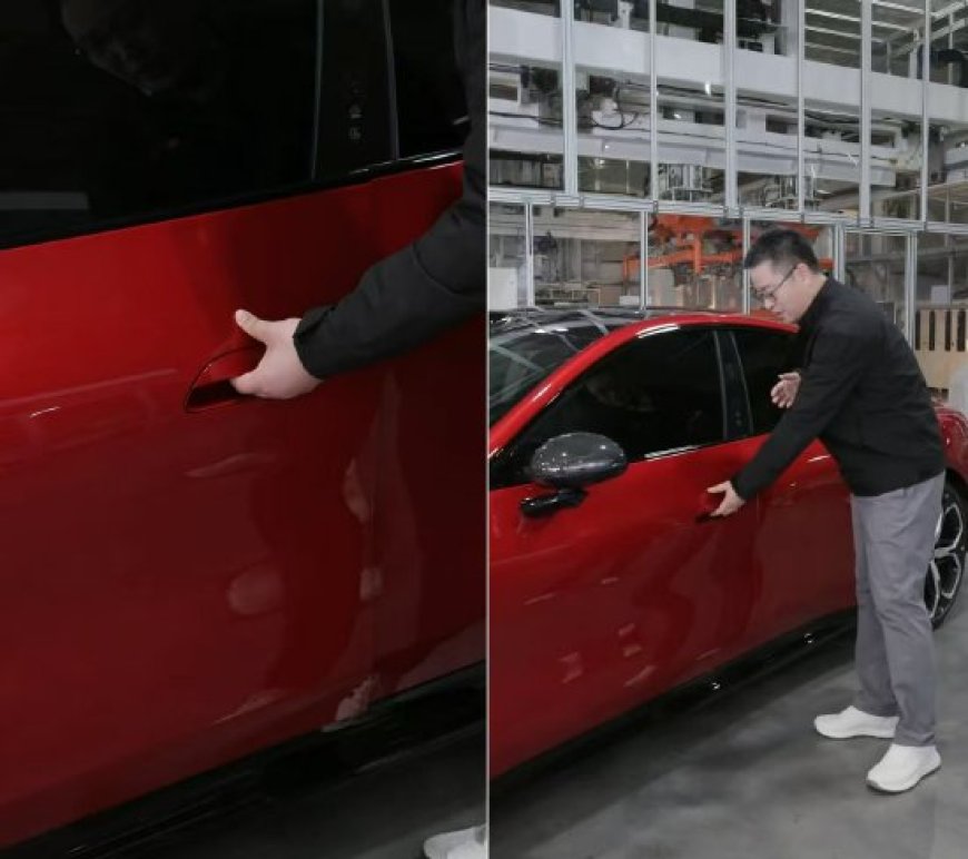 雷军：新一代小米SU7内置机械结构 可电动也可以机械打开