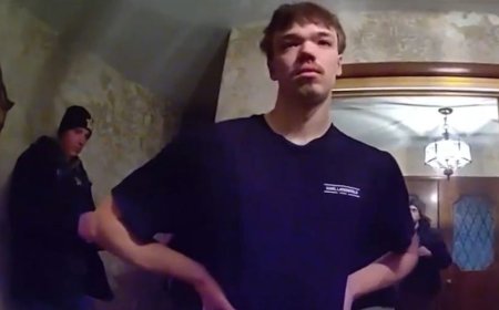 Teen accused of stabbing pregnant woman 70 times tries to nap in back of police cruiser after arrest