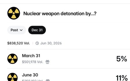 Polymarket因舆论风波下架“核爆”博彩合约