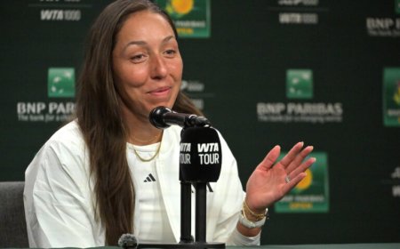 Jessica Pegula overcomes career winless streak against Belinda Bencic, advances to Indian Wells QF