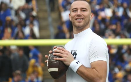 Penn State alum is extremely high on Notre Dame QB CJ Carr