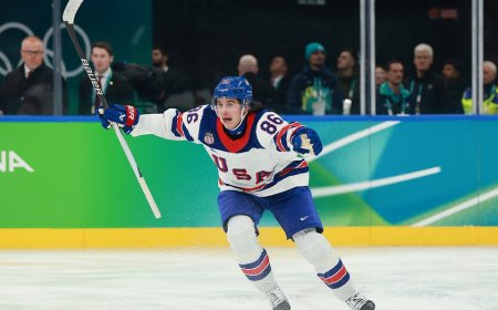 Hockey Hall of Fame gives Jack Hughes tough news on Olympic golden goal puck request