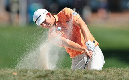 Jacob Bridgeman maintains lead on PGA Tour's FedEx Cup points race