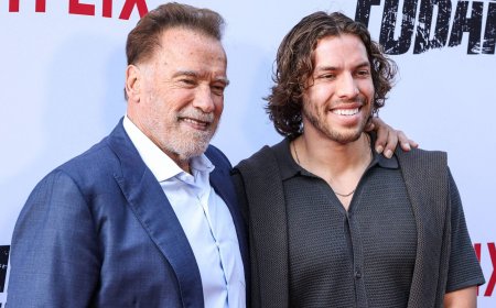 Arnold Schwarzenegger’s Mini-Me Son Joseph Baena Joins Bodybuilding Competition, Just Like His Famous Dad