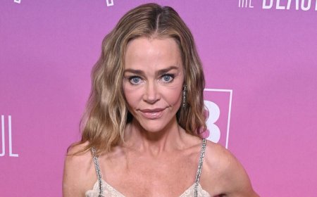Denise Richards Flaunts Her ‘New Face’ On The Red Carpet For The First Time Since Admitting To Having A Full Facelift
