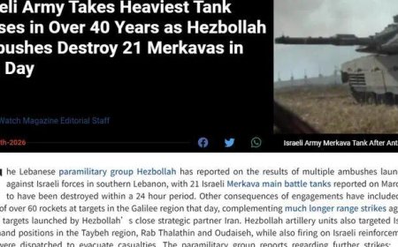 一天被毁21台梅卡瓦！美媒：以军遭遇40年来最大损失，濒临崩溃