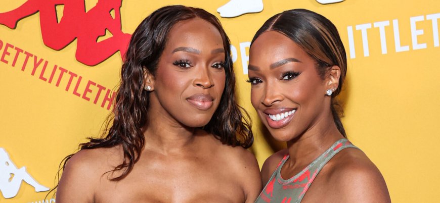 Malika And Khadijah Haqq Spark Controversy With Photo Of Them Kissing On The Lips