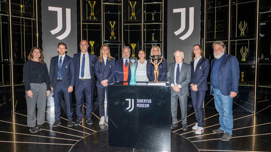 The Super Cup and the Viareggio Women’s Cup go on display at the Juventus Museum
