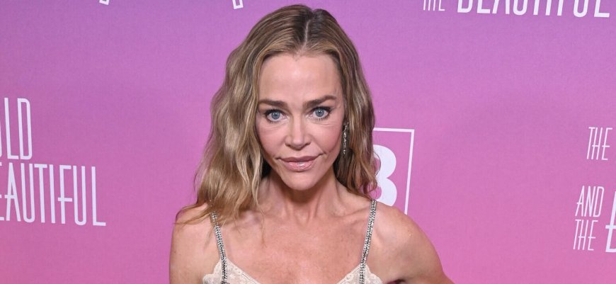 Denise Richards Flaunts Her ‘New Face’ On The Red Carpet For The First Time Since Admitting To Having A Full Facelift