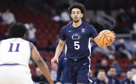 Penn State Basketball Guard Freddie Dilione V Enters Transfer Portal