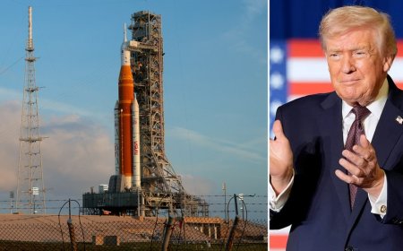 Trump hypes moon mission as Artemis II prepares to lift off under pressure from past failures