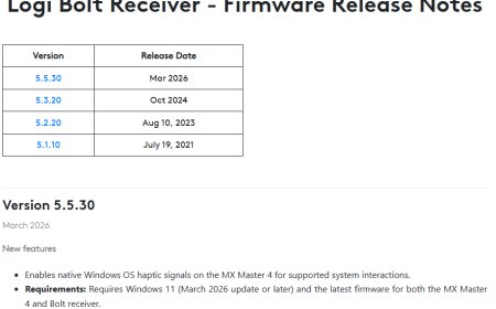 隐藏功能提前解锁：罗技 MX Master 4 率先支持微软 Win11 原生触控反馈