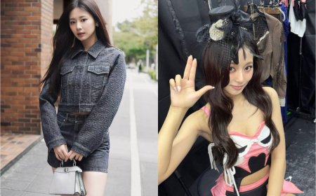 周子瑜台北街頭放風！私服穿FENDI牛仔裝配Peekaboo小包　甜帥切換超迷人