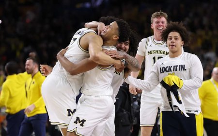 Michigan Wins NCAA Men's National Championship Over UConn, Declares Self 'One of the Greatest' Teams Ever
