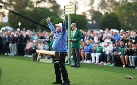 Masters reveals start time for 2026 Honorary Starters ceremony