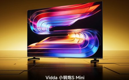 海信推出 Vidda 小钢炮 S Mini 电视：180Hz Mini LED + AG 抗光层，可选 55-75 英寸，1999 元起