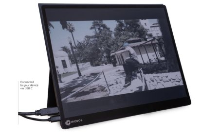 Modos Flow 便携屏预热：配 13.3 英寸黑白 / 彩色 60Hz 墨水屏面板，搭开源固件