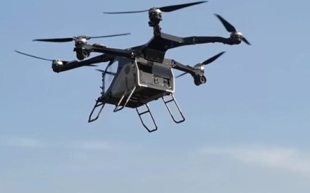 全球首台陆空两栖分体式飞行汽车空降消博会：续航 20 公里、5 分钟自主装卸