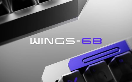 棱角分明：金河田预热品牌首款全铝旗舰级磁轴键盘 WINGS-68
