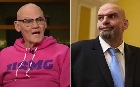 Carville says possibility of Fetterman switching parties is 'real threat' to Dems' Senate plans