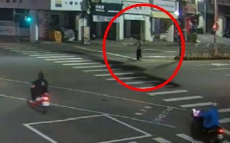 午夜推點滴架站路口不動「以為恐怖片」　竟是肚子餓溜出醫院