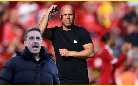 Gary Neville gives very early 2026/27 prediction for Liverpool as Arne Slot backed to stay put