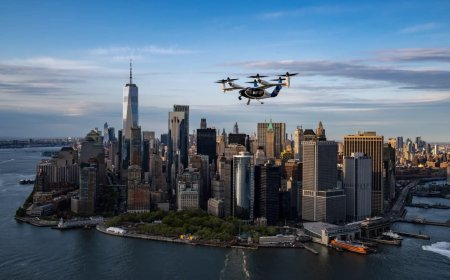 纽约肯尼迪机场往返曼哈顿不到十分钟，Joby Aviation“飞的”启动演示飞行