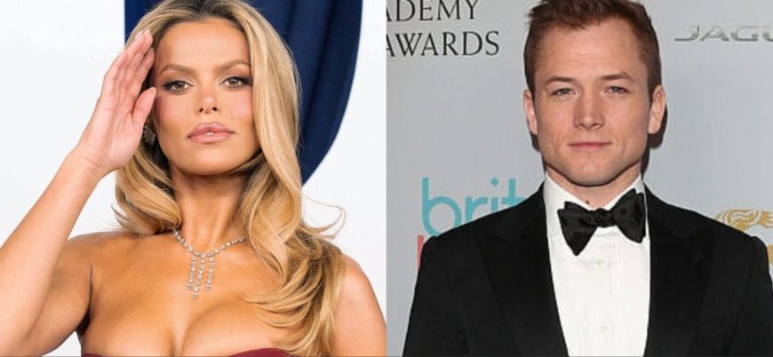 Brooks Nader And Taron Egerton Confirm Romance With Steamy PDA Session