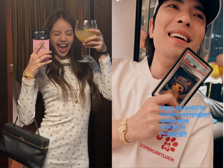 蕭敬騰秀寶可夢卡百萬金錶搶鏡　和Lisa撞同款AP