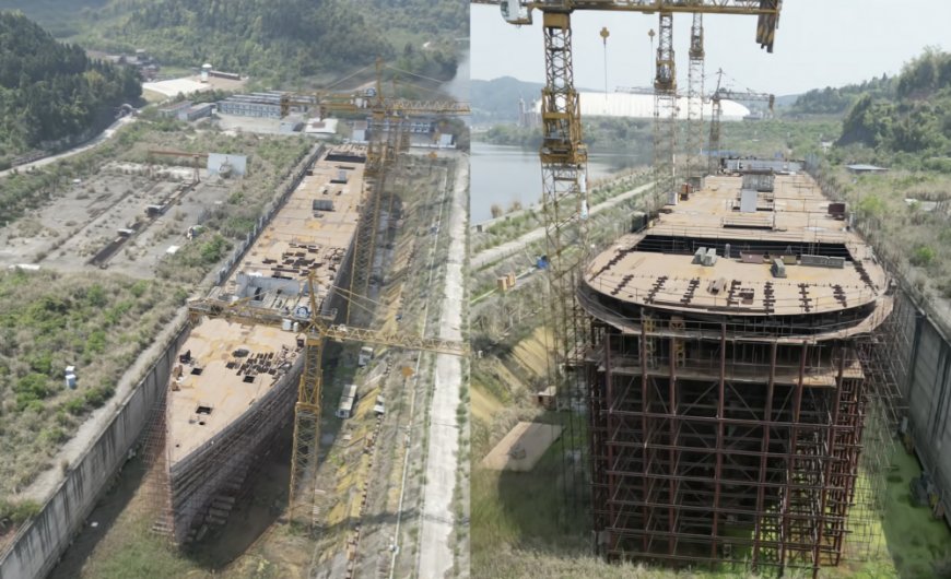 四川1:1复刻泰坦尼克号烂尾 钢制外壳已完成90%